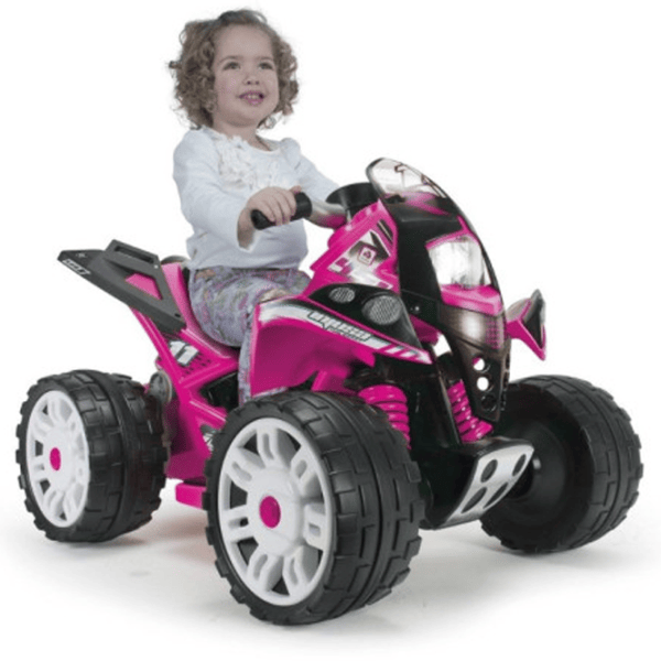 ATV pentru copii Injusa The Beast 12V 30 kg / 2+ / 6 km/h / Pink photo 2