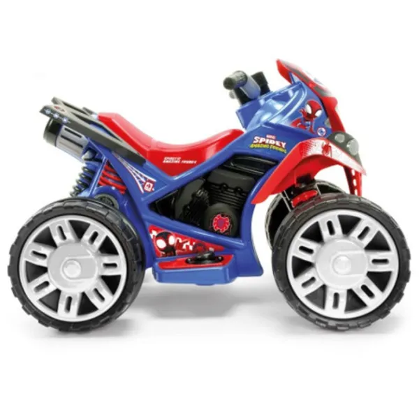 ATV pentru copii Injusa The Beast Spidey 12V 30 kg / 2+ / 6 km/h / Red photo 3