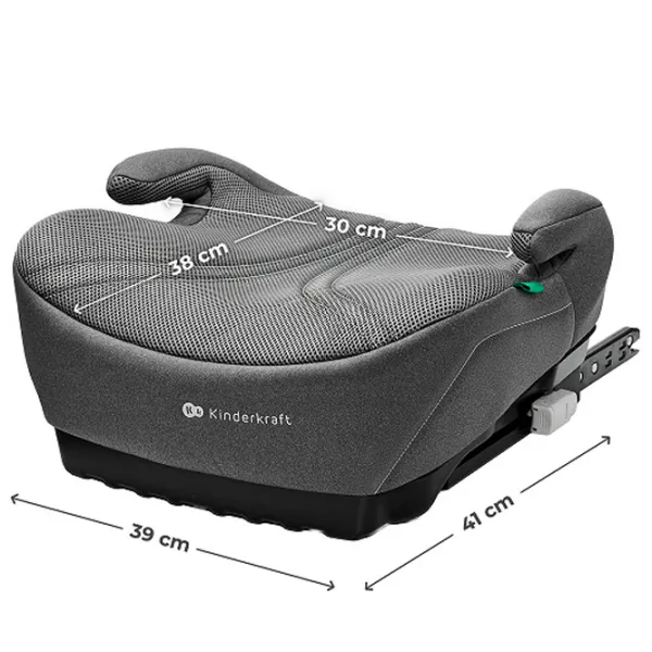 Детское автокресло KinderKraft I-BOOST 2 PRO i-Size  6 лет - 12 лет / 36 кг / Серый photo 4
