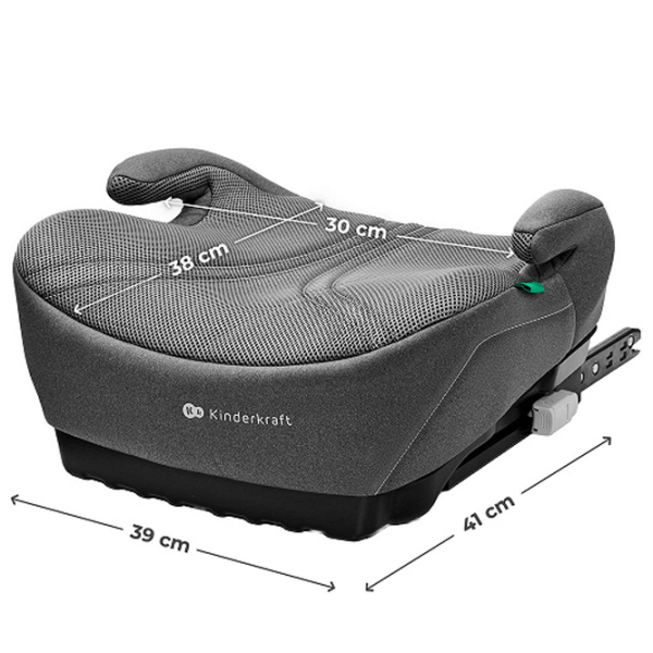 Детское автокресло KinderKraft I-BOOST 2 PRO i-Size  6 лет - 12 лет / 36 кг / Серый photo 4