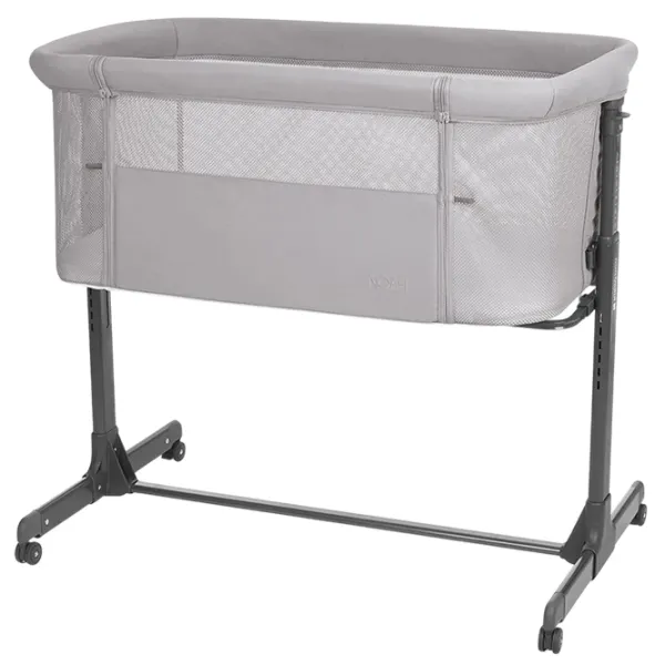 Pat pentru copii KikkaBoo Noah 2025 0 luni - 6 luni / Light Gray photo 1
