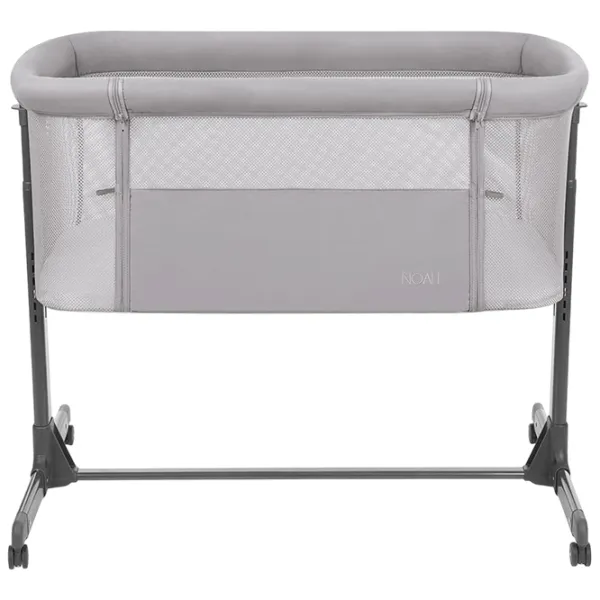 Pat pentru copii KikkaBoo Noah 2025 0 luni - 6 luni / Light Gray photo 4