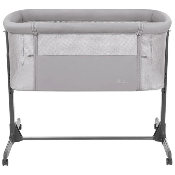 Pat pentru copii KikkaBoo Noah 2025 0 luni - 6 luni / Light Gray photo 4