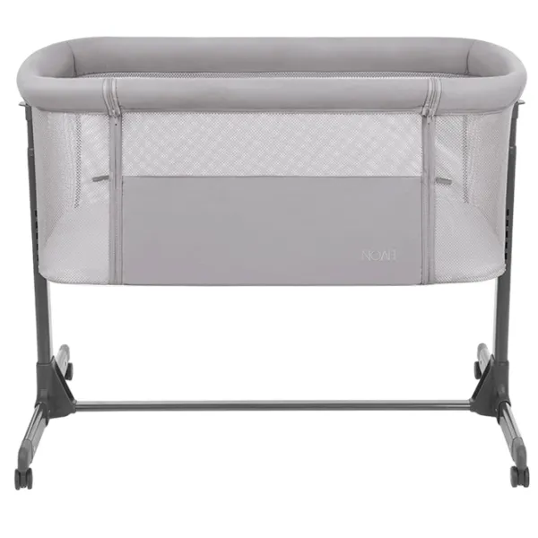 Pat pentru copii KikkaBoo Noah 2025 0 luni - 6 luni / Light Gray photo 5