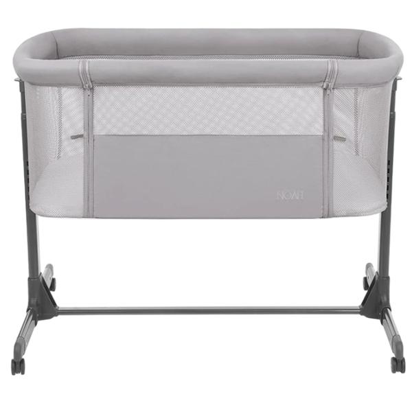 Pat pentru copii KikkaBoo Noah 2025 0 luni - 6 luni / Light Gray photo 5