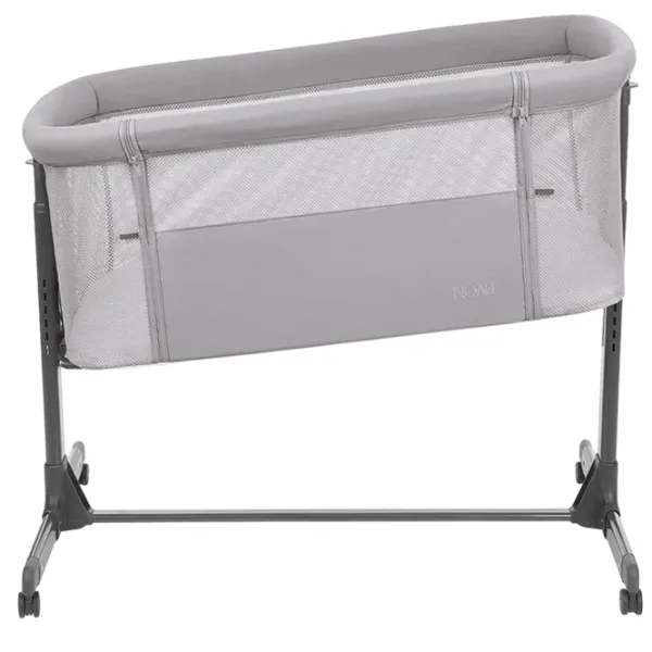 Pat pentru copii KikkaBoo Noah 2025 0 luni - 6 luni / Light Gray photo 6