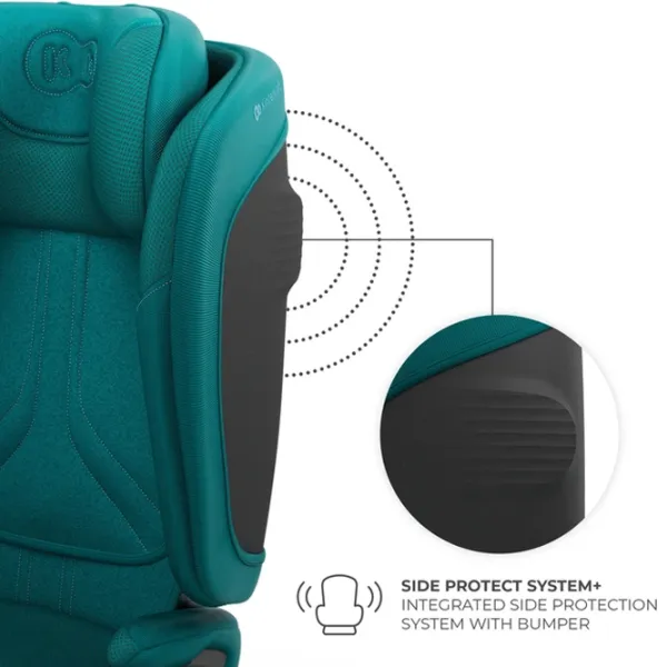 Scaun auto KinderKraft UNITY 2 I-Size  3.5 ani - 12 ani / 36 kg / Green photo 7
