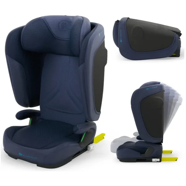 Scaun auto KinderKraft UNITY 2 I-Size  3.5 ani - 12 ani / 36 kg / Blue photo 3