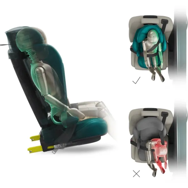 Scaun auto KinderKraft UNITY 2 I-Size  3.5 ani - 12 ani / 36 kg / Blue photo 10