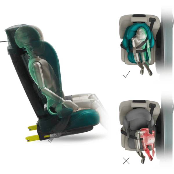Scaun auto KinderKraft UNITY 2 I-Size  3.5 ani - 12 ani / 36 kg / Blue photo 10