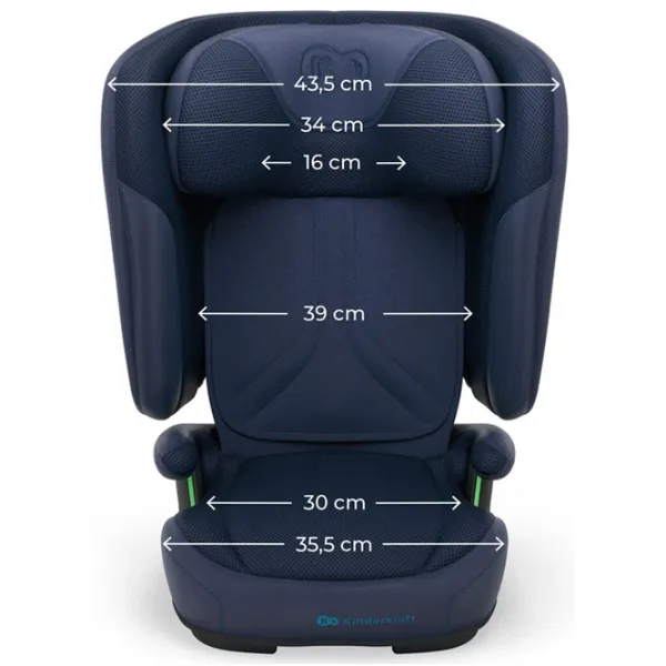 Scaun auto KinderKraft UNITY 2 I-Size  3.5 ani - 12 ani / 36 kg / Blue photo 11