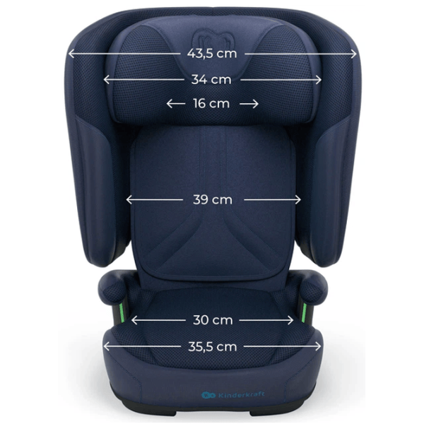 Scaun auto KinderKraft UNITY 2 I-Size  3.5 ani - 12 ani / 36 kg / Blue photo 11