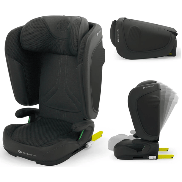 Детское автокресло KinderKraft UNITY 2 I-Size  3.5 года - 12 лет / 36 кг / Черный photo 2