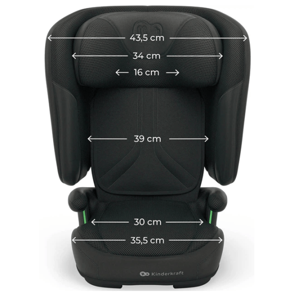 Детское автокресло KinderKraft UNITY 2 I-Size  3.5 года - 12 лет / 36 кг / Черный photo 10