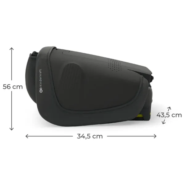 Детское автокресло KinderKraft UNITY 2 I-Size  3.5 года - 12 лет / 36 кг / Черный photo 12