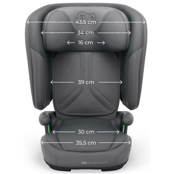 Детское автокресло KinderKraft UNITY 2 I-Size  3.5 года - 12 лет / 36 кг / Серый photo 11