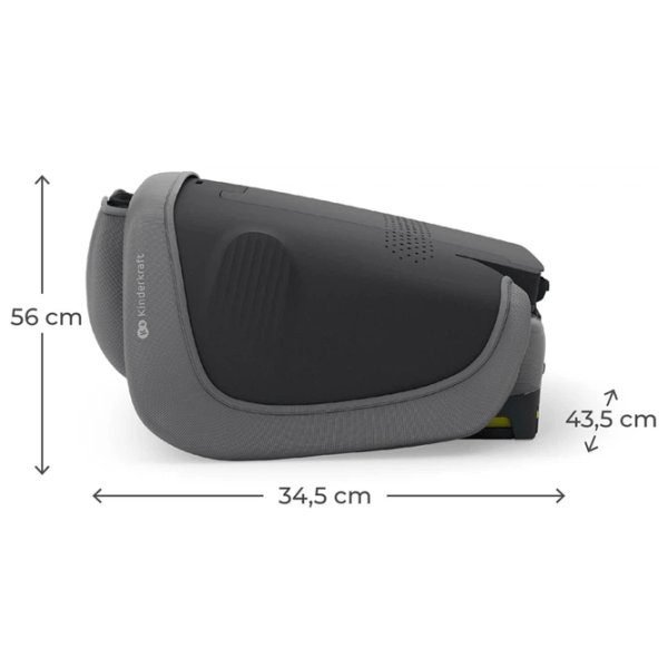 Детское автокресло KinderKraft UNITY 2 I-Size  3.5 года - 12 лет / 36 кг / Серый photo 13