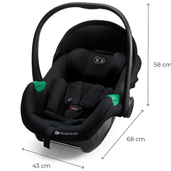Детское автокресло KinderKraft Mink Pro 2  0 месяцев - 1 год / 13 кг / Черный photo 3
