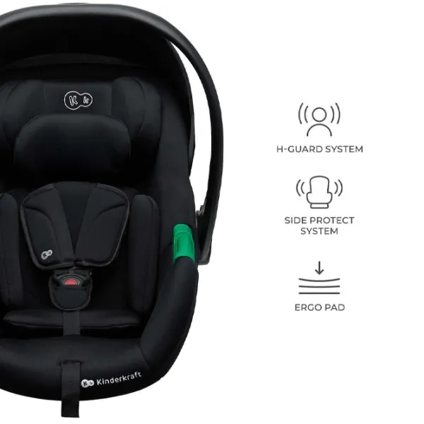 Детское автокресло KinderKraft Mink Pro 2  0 месяцев - 1 год / 13 кг / Черный photo 4