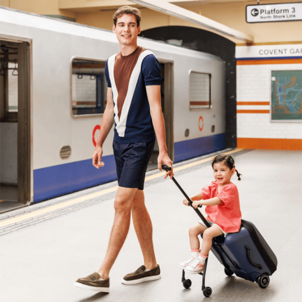 Чемодан Micro Ride On Luggage Eazy Weekender  26л/ Темный Синий photo 7