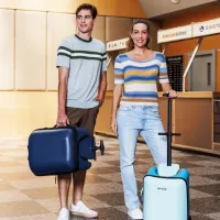 Чемодан Micro Ride On Luggage Eazy Weekender 26л/ Темный Синий photo 8