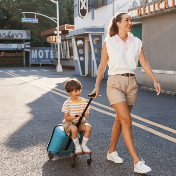 Valiză Micro Micro Ride On Luggage Eazy Allrounder 26l/ Blue photo 9