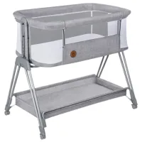 Pat pentru copii Lionelo Luna 0 luni - / Gray