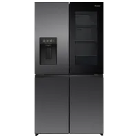 Frigider Hisense RQ600P7SKE cu congelator jos 615 l / 179 cm / Black