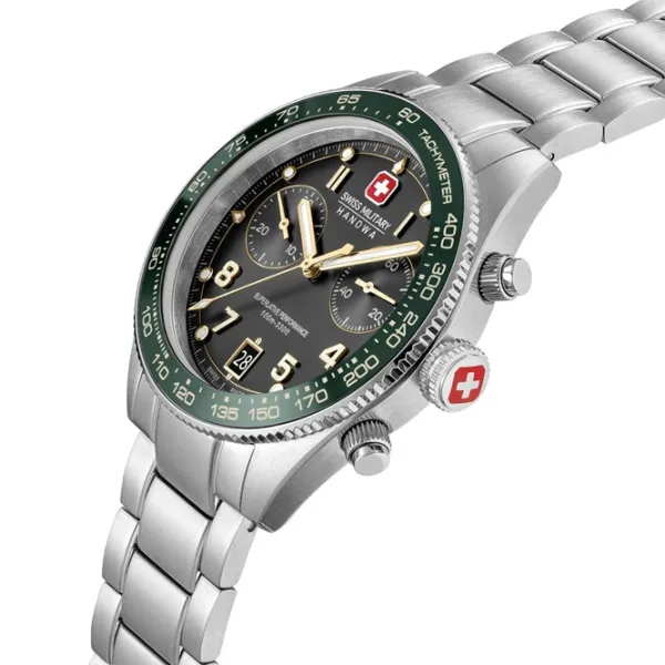 Ceas de mână pentru bărbați Swiss Military Hanowa SMWGI0007703 Cuarț / 43 mm photo 2