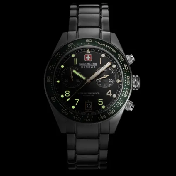 Ceas de mână pentru bărbați Swiss Military Hanowa SMWGI0007703 Cuarț / 43 mm photo 6