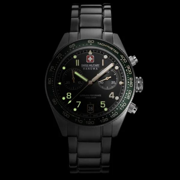 Ceas de mână pentru bărbați Swiss Military Hanowa SMWGI0007703 Cuarț / 43 mm photo 6