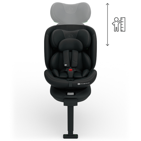 Детское автокресло KinderKraft I-360 2 PLUS i-Size  0 месяцев - 12 лет / 36 кг / Черный photo 5