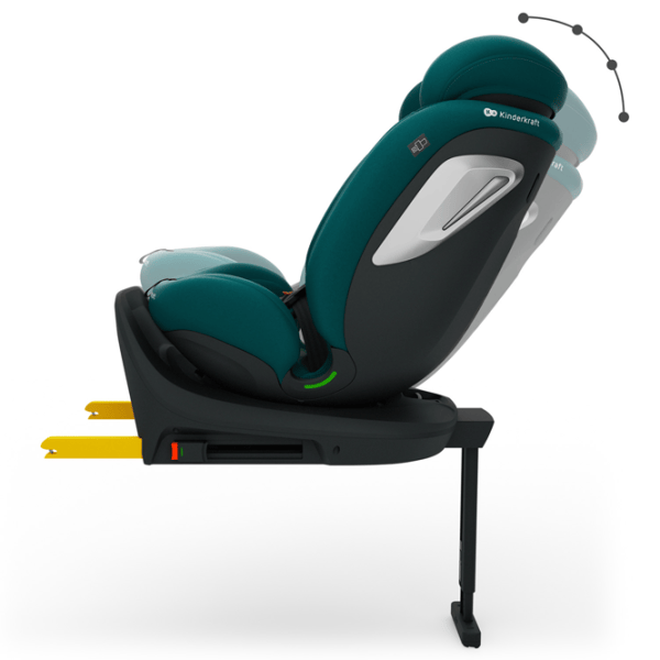 Scaun auto KinderKraft I-360 2 PLUS i-Size  0 luni - 12 ani / 36 kg / Green photo 4
