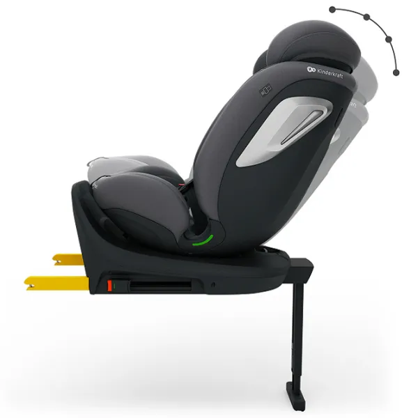 Детское автокресло KinderKraft I-360 2 PLUS i-Size  0 месяцев - 12 лет / 36 кг / Серый photo 4