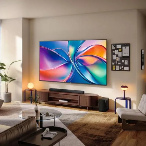 Телевизор Hisense 98E7Q 98" / QLED / 4K / Smart TV / Черный photo 3