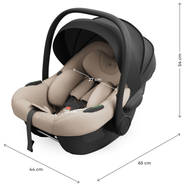 Детское автокресло KinderKraft ENDURA SAFE MODULAR SYSTEM  3 месяца - 12 лет / 36 кг / Бежевый photo 16