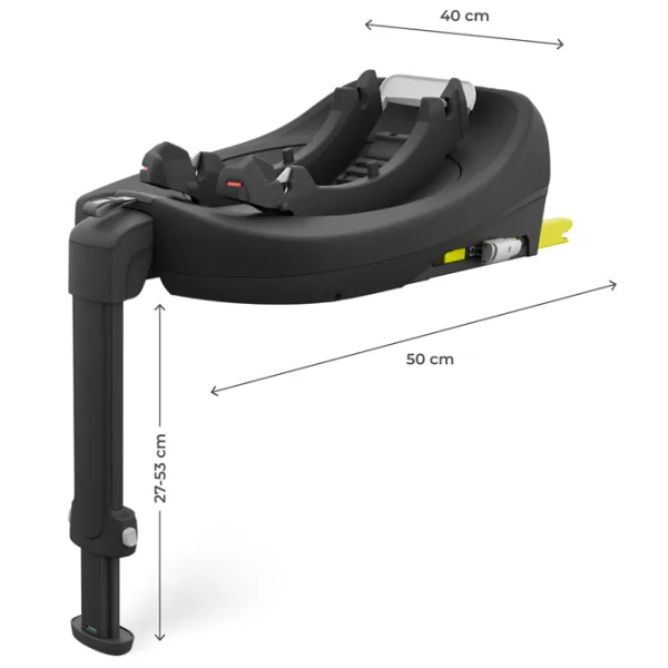 Детское автокресло KinderKraft ENDURA SAFE MODULAR SYSTEM  3 месяца - 12 лет / 36 кг / Черный photo 15