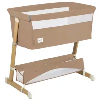 Pat pentru copii Lionelo Thomi 0 luni - / Beige caramel