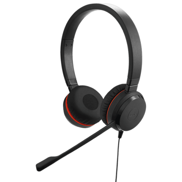 Наушники Jabra EVOLVE 20 SE Красный Черный Проводная/ Персональный photo 1