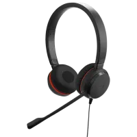 Наушники Jabra EVOLVE 20 SE Красный Черный Проводная/ Персональный