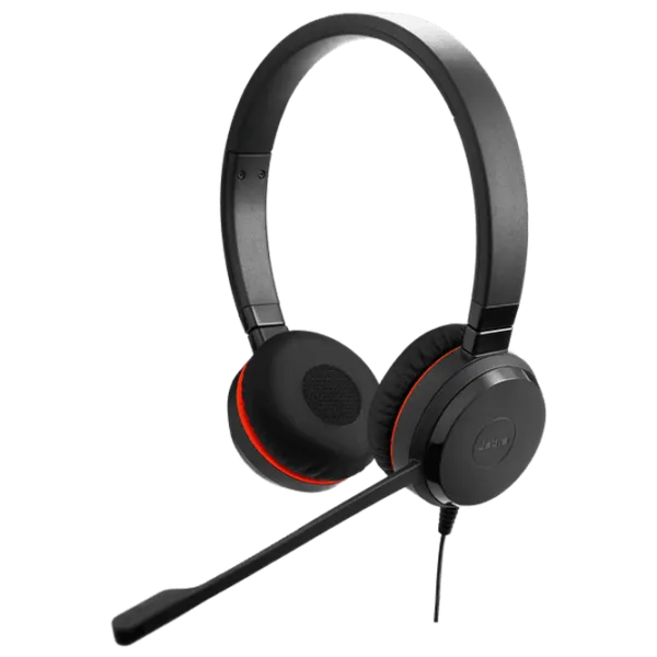 Наушники Jabra EVOLVE 20 SE Красный Черный Проводная/ Персональный photo 4