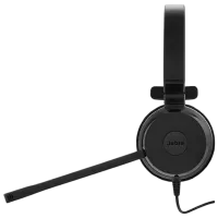 Căști Jabra EVOLVE 20 SE Red Black Cu fir/ Personal photo 6