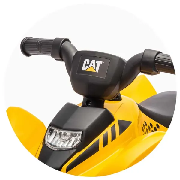 ATV pentru copii Chipolino Cat 25 kg / 18+ luni / 2.8 km/h / Yellow photo 4