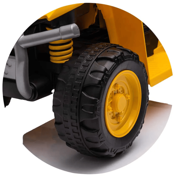 ATV pentru copii Chipolino Cat 25 kg / 18+ luni / 2.8 km/h / Yellow photo 5