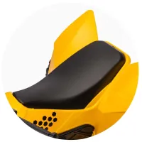 ATV pentru copii Chipolino Cat 25 kg / 18+ luni / 2.8 km/h / Yellow photo 6