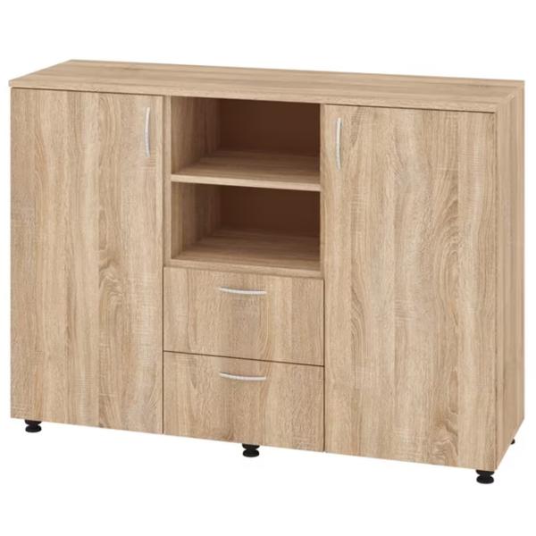 Comodă Pehotin К-4+2 87.5 x 120 x 38 / PAL / Somona Oak photo 1