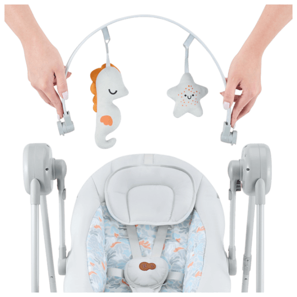Balansor KinderKraft Swingee 0 ani - 6 ani / Gray photo 2