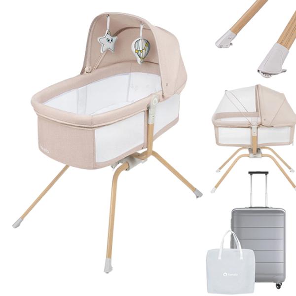 Pat pentru copii Lionelo Malin Evo 0 luni - / Beige photo 3
