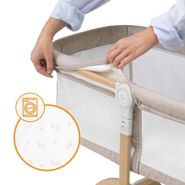 Pat pentru copii Lionelo Malin Evo 0 luni - / Beige photo 4