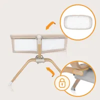 Детская кровать Lionelo Malin Evo 0 месяцев - / Бежевый photo 6